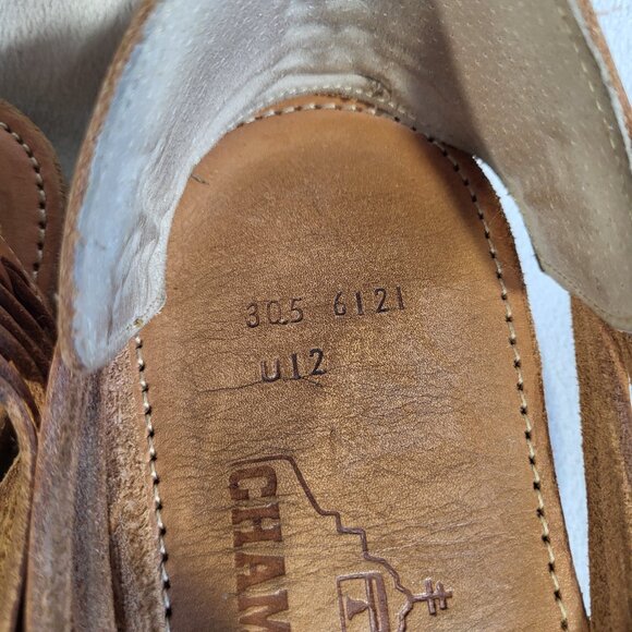 Chamula Huaraches Cancun Sandals Made in Mexico Men’s Size 12 - Picture 4 of 8
